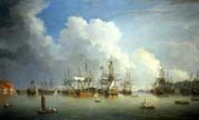 the captured spanish fleet at havana